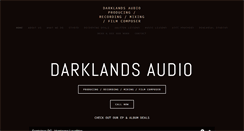 Desktop Screenshot of darklandsaudio.com